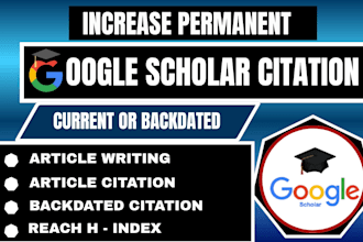 increase citation to your google scholar profile