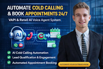 setup vapi retell ai cold calling voice agent appointment booking workflow
