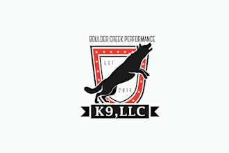 design animal k9 training and importing business logo