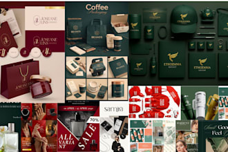 design business logo , social media kit and branding kit