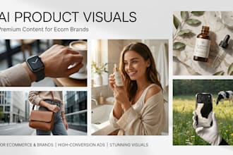 turn your product into realistic ai photos