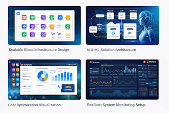 design scalable AWS azure gcp cloud and devops solutions