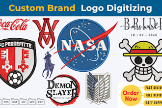 digitize your logo for machine embroidery