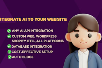 integrate any ai chat or support into your website