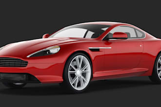 create 3d model of vehicles for 3d printing and render, interior exterior design