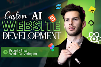 build website, website development, front end developer