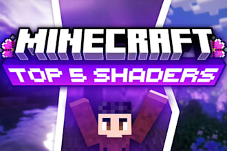 do a professional high CTR minecraft youtube thumbnails