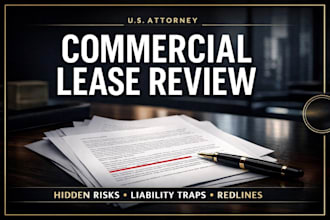 professionally review your commercial lease for hidden risks and liabilities