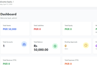 build you a react admin dashboard or management panel with modern UI