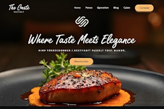 build squarespace chef portfolio website food business website culinary website