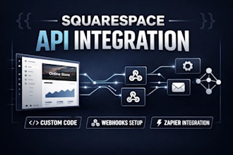 build a squarespace commerce API integration to sync orders and products