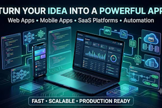 build android apps, windows apps, web apps