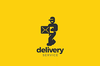 create modern logo with express delivery