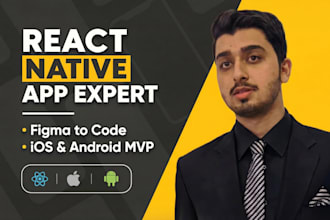 develop a custom react native mvp app for startup founders