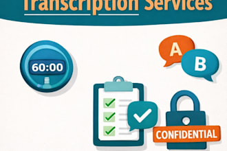 transcribe your audio and video files accurately