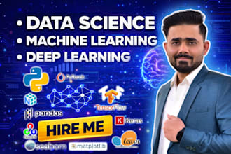 do data science and machine learning engineer, deep learning projects in python