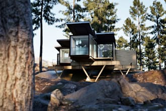 create cinematic architectural visualizations