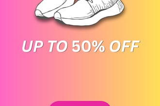 design professional sale posts, promo banners and ads