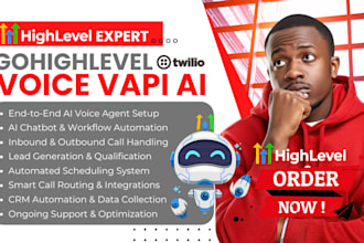 setup gohighlevel voice ai ghl ai agent ghl vapi ai ghl automation ghl expert