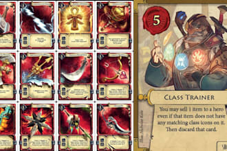 build a custom mtg fantacy yugioh edh illustration commander deck mtg tokens
