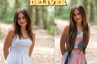 high end  photo editing,retouching and enhancement