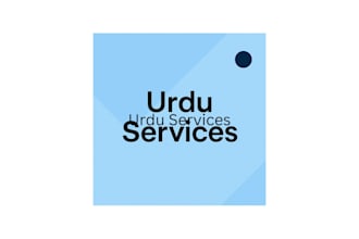 do professional urdu writing, typing and translation