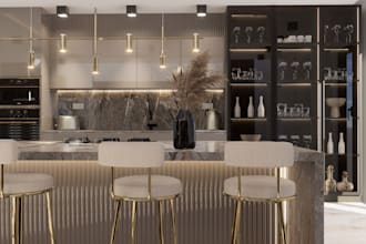 luxury kitchen interior design