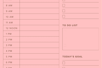 create aesthetic digital planners and business templates