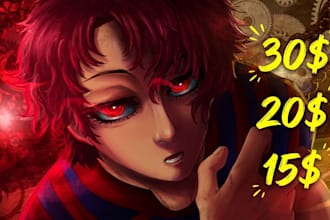 create stunning anime or manga style illustrations, covers, or video thumbnails