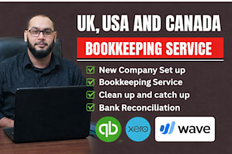 do accounting bookkeeping using quickbooks xero