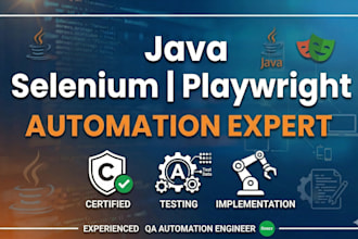 do automation testing using java selenium or playwright
