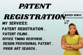 prepare a design euipo, US UK or utility patent application