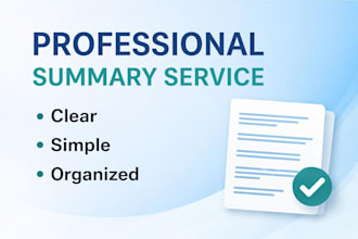summarize your notes and simplify your study materials