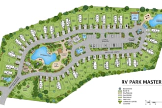 render 2d site plan 3d master plan lot subdivision landscape design