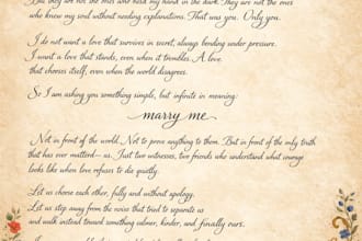 write a heartfelt letter to fix, express or reconnect your relationship