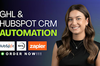 build gohighlevel snapshot hubspot workflows saas crm sales funnel automation