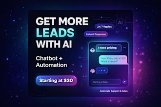 build ai chatbot and automation system