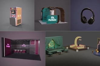 create professional 3d models and realistic renders
