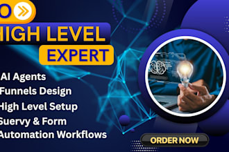 be your gohighlevel expert sales funnels, workflow, automation