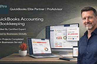 do quickbooks qbo cleanup monthly bookkeeping and financial statement