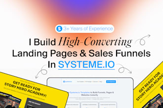 be your systeme io expert and funnel designer