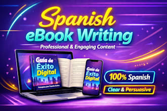 write your ebook or guide in spanish