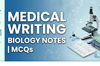 write medical, health, and biology articles, notes, and mcqs