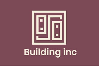 design a modern minimalist monogram logo