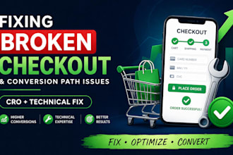 fix broken checkout and conversion path issues