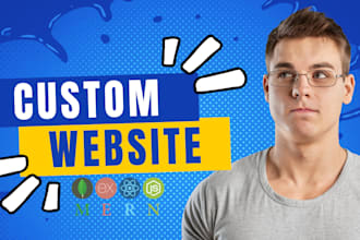 build a professional mern web app for your business