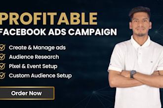 be your facebook ads expert and meta ads manager