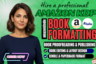 amazon kdp book formatting, ebook formatting, kindle formatting, book layout