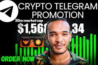 grow crypto telegram promotion, crypto telegram marketing, telegram subscriber