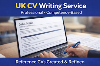 write or polish up a UK CV